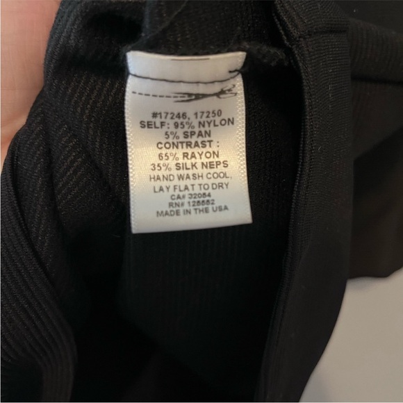 Anthropologie Black Puff Sleeve Top - Picture 5 of 8